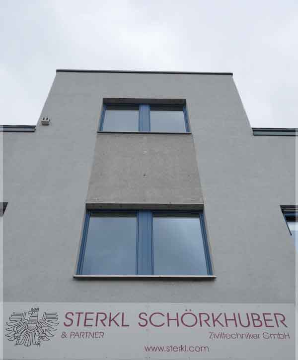Aussenfassade Ziviltechniker Linz